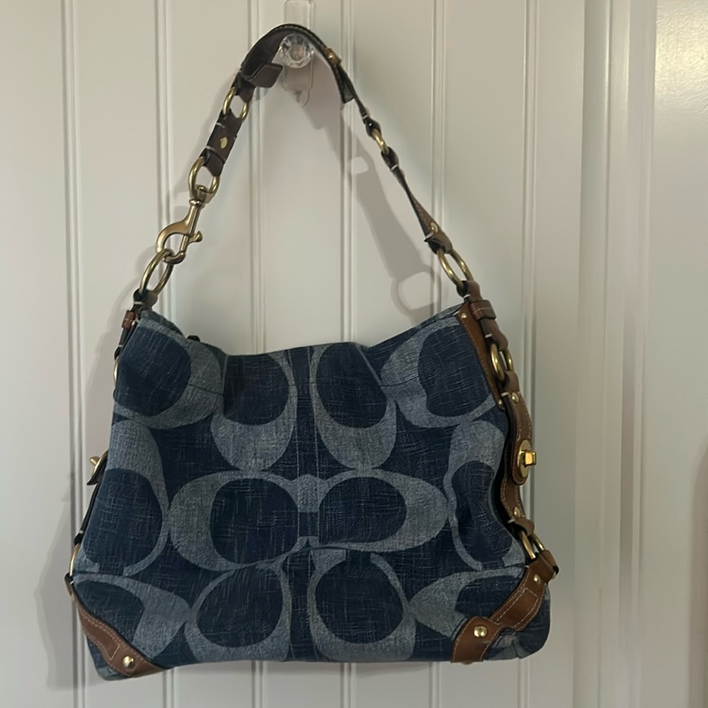 Coach Purse Denim